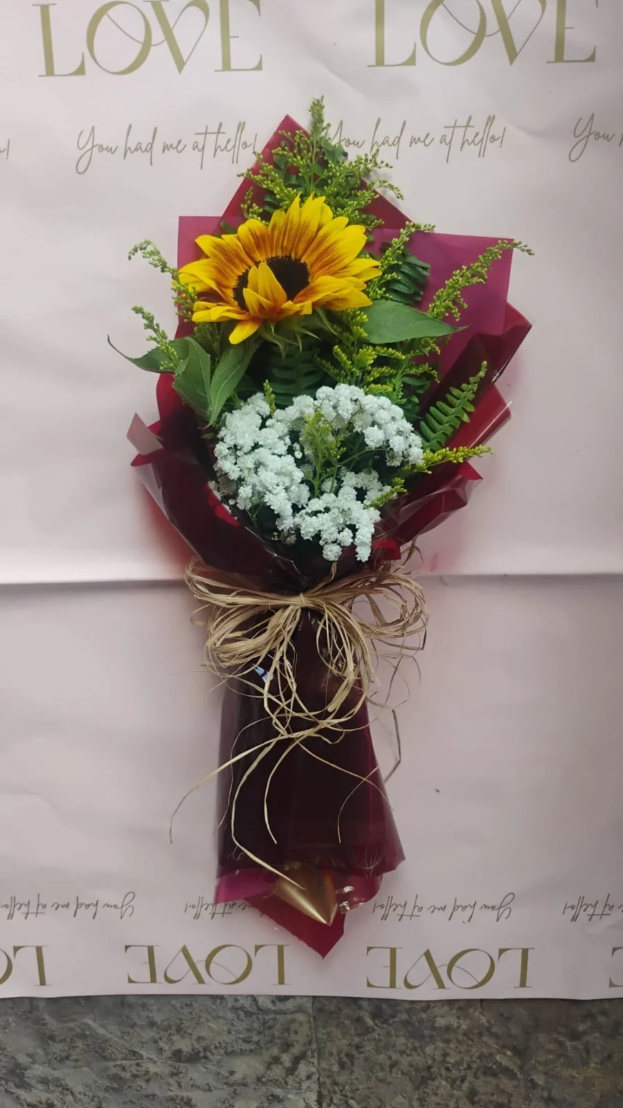 Leque Floral de Girassol
